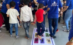 Children participating in group therapy session at SETU CDC Ahmedabad