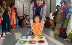 Children participating in group therapy session at SETU CDC Ahmedabad