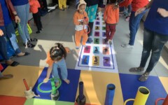 Children participating in group therapy session at SETU CDC Ahmedabad